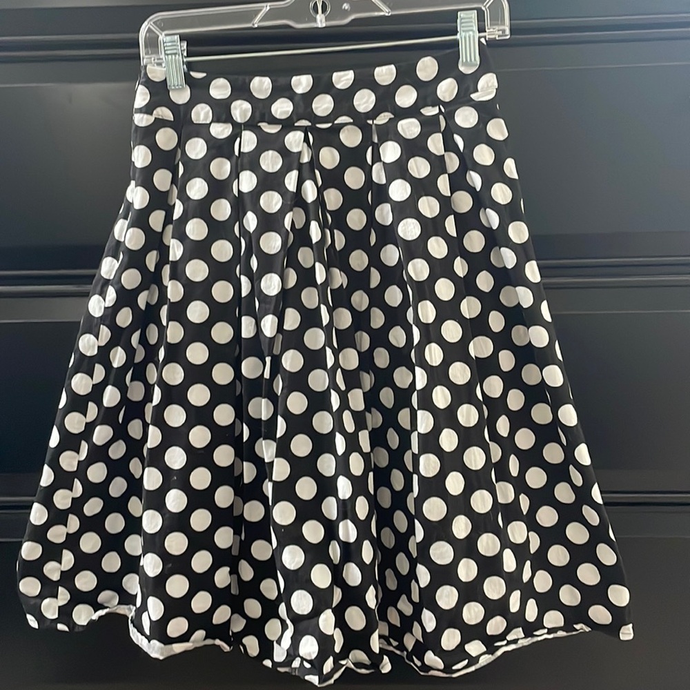 Polka dot skirt